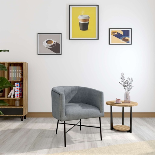 Heidelberg Armchair,grey