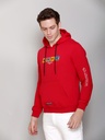 Gents Sweatshirt With Hood - SS123-SS123-MEHROON-L