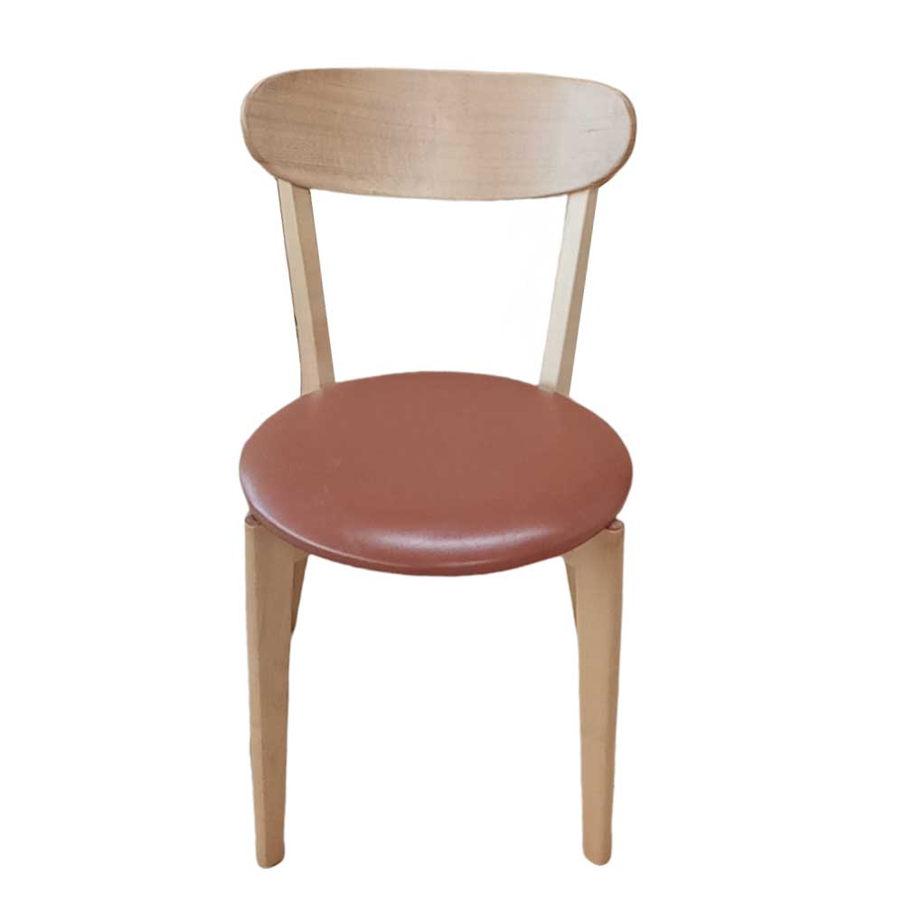 Edirne dining chair x2pcs, brown