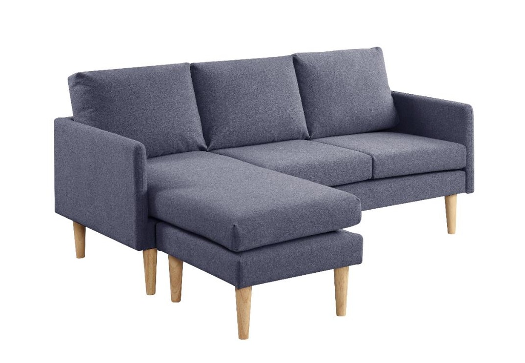 FIFE L SHAPE SOFA DARK GREY