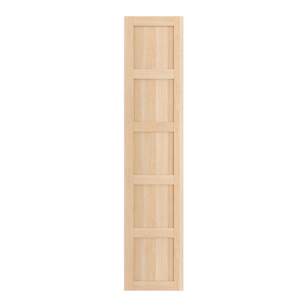 IKEA BERGSBO Door, White Stained Oak Effect 50X229 cm