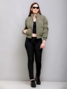 Ladies Medium Length Fancy Jacket - BA415