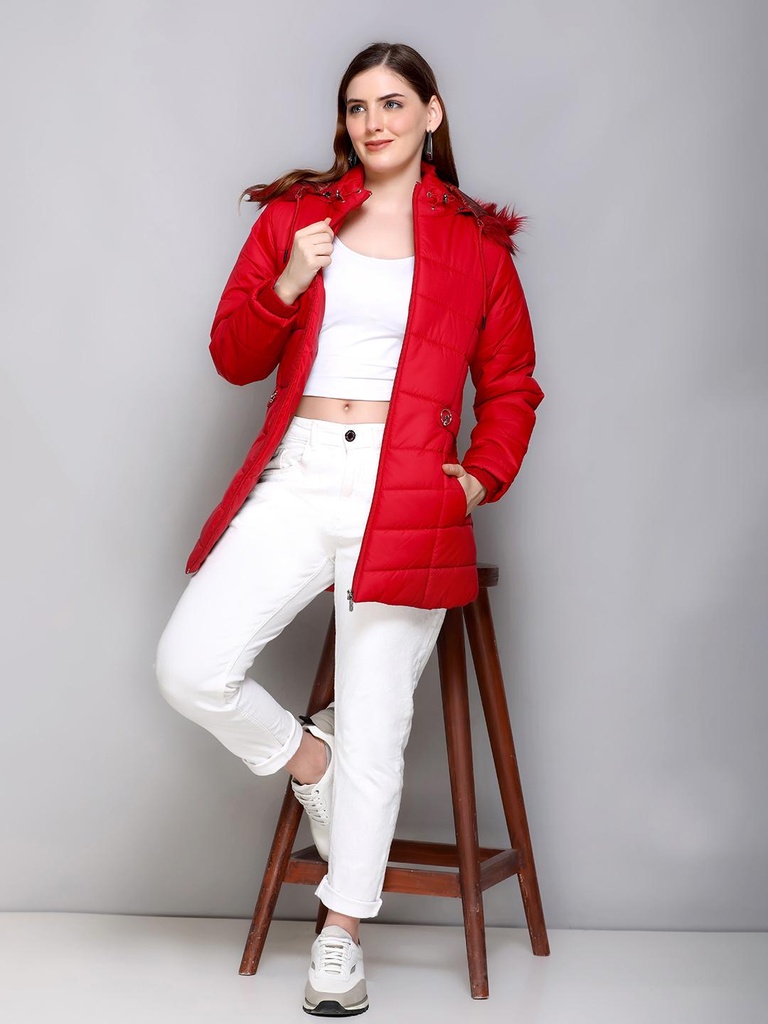 Ladies Medium Long Length Jacket - BA479