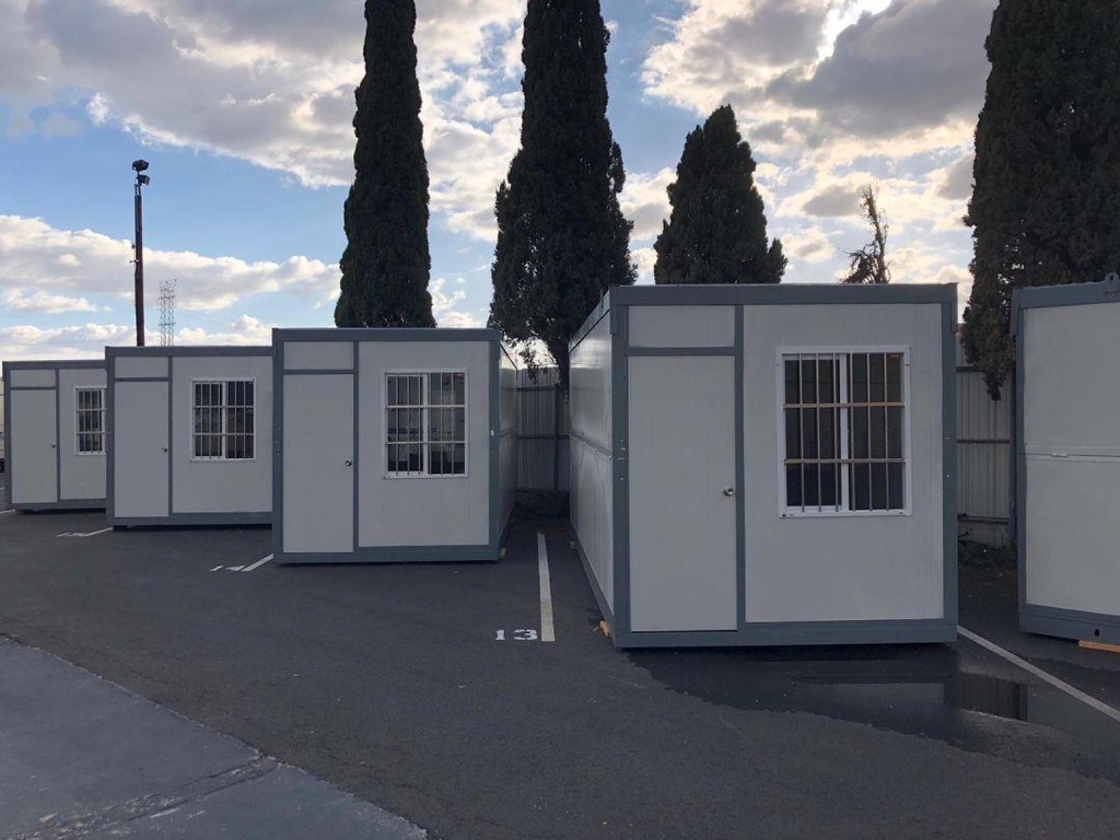 ARMAGH, Folding Container House: Standard White Colour