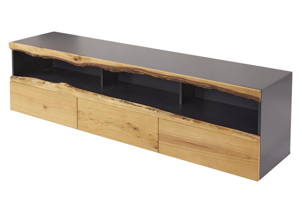 Quebec TV Stand, Grey,180cm