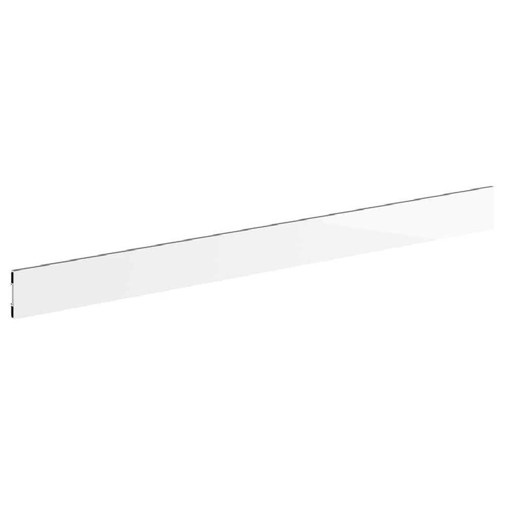 IKEA FÖRBÄTTRA Plinth, High-gloss White, 220x8 cm