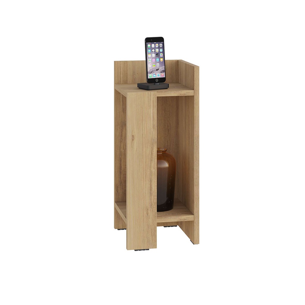 ELOS NIGHTSTAND RIGHT MODULE SAPPHIRE OAK-SAPPHIRE OAK