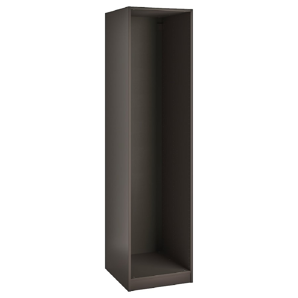 IKEA PAX Wardrobe Frame, Dark Grey, 50x58x201 cm