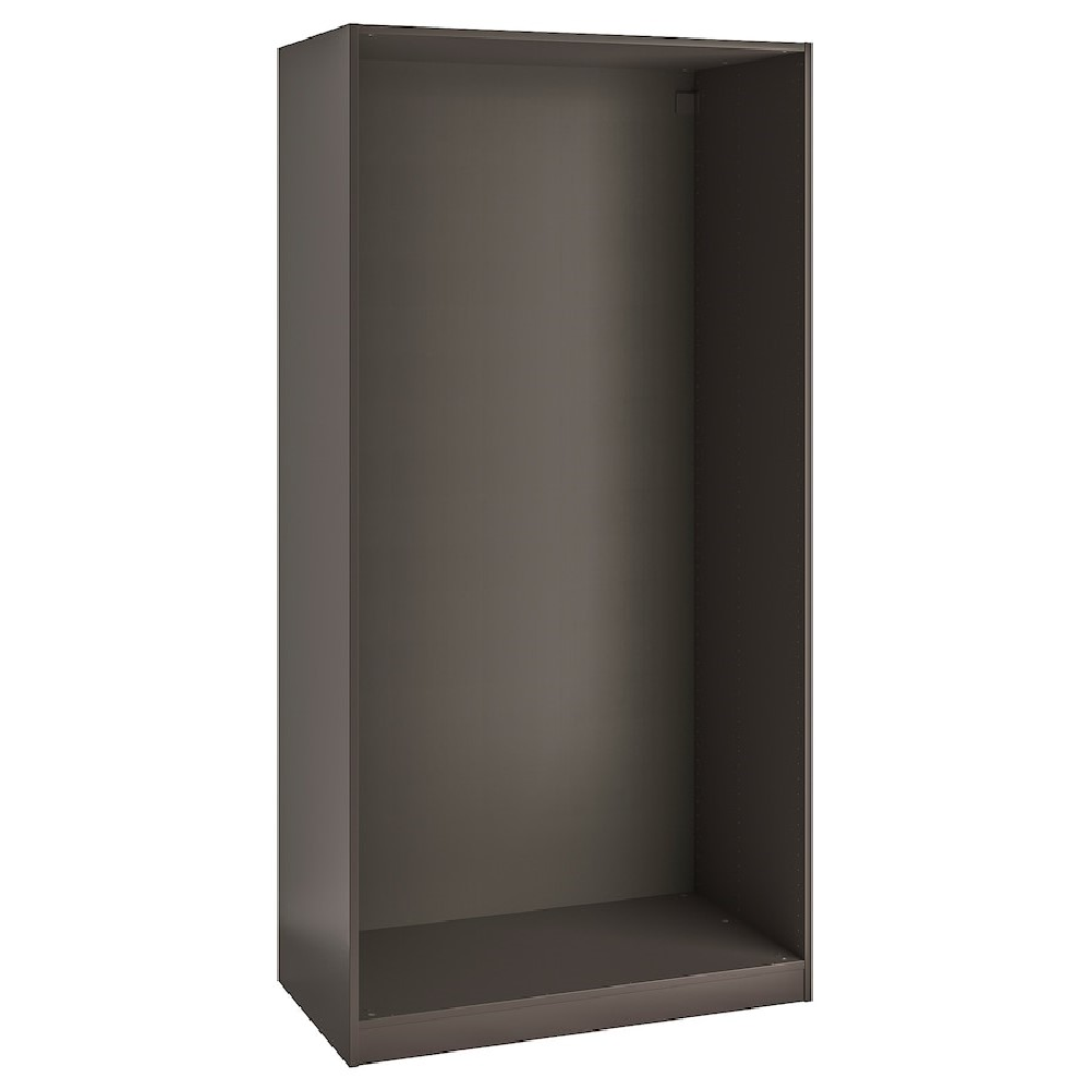 IKEA PAX Wardrobe Frame, Dark Grey, 100x58x201 cm