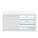 Aspen TV Unit, White Gloss