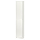 IKEA BILLY / OXBERG Bookcase with Doors, White, 40x30x202 cm