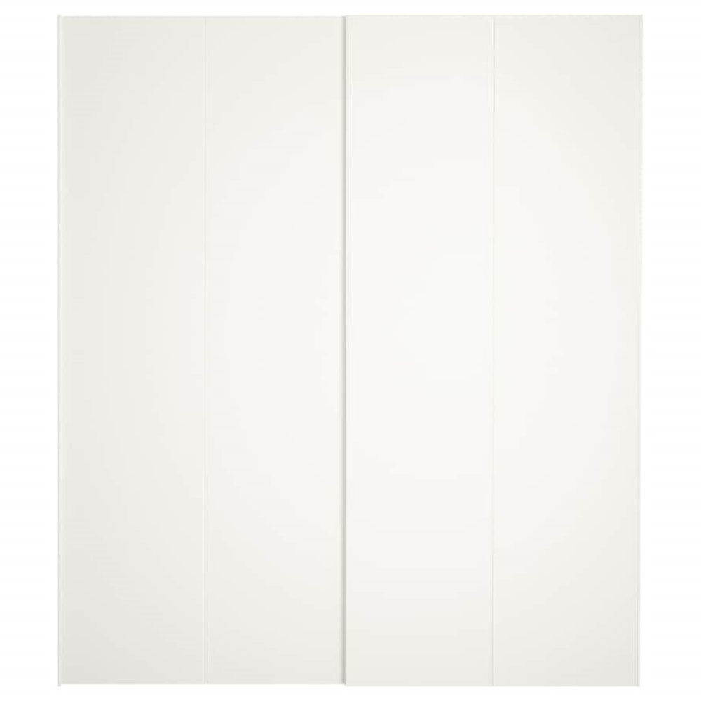 IKEA HASVIK Pair of Sliding Doors, White, 200x236cm