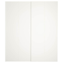 IKEA HASVIK Pair of Sliding Doors, White, 200x236cm