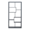 MEXICO Bookcase Shelving Unit Display,grey