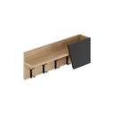 Cilimli OAK - ANTHRACITE COAT HOOKS