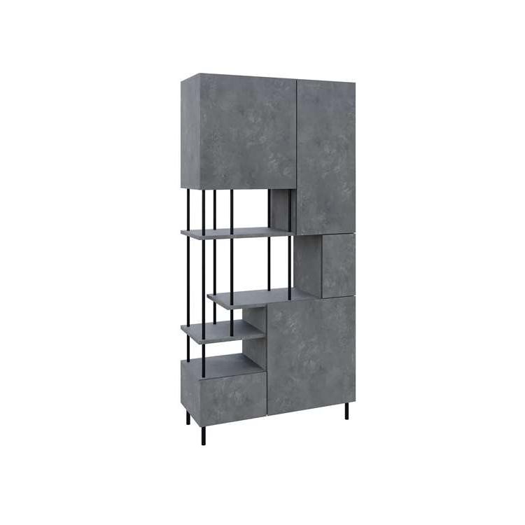 Yeniceoba RETRO GREY BOOKCASES