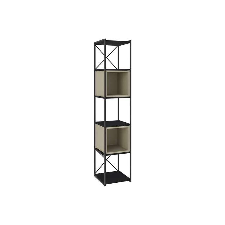 Yurtbası BLACK WOOD - ASH GREEN BOOKCASES