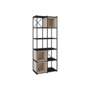 Toprakkale BLACK WOOD - SANDSTONE BOOKCASES