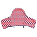 ANTILOP cover, blue/red