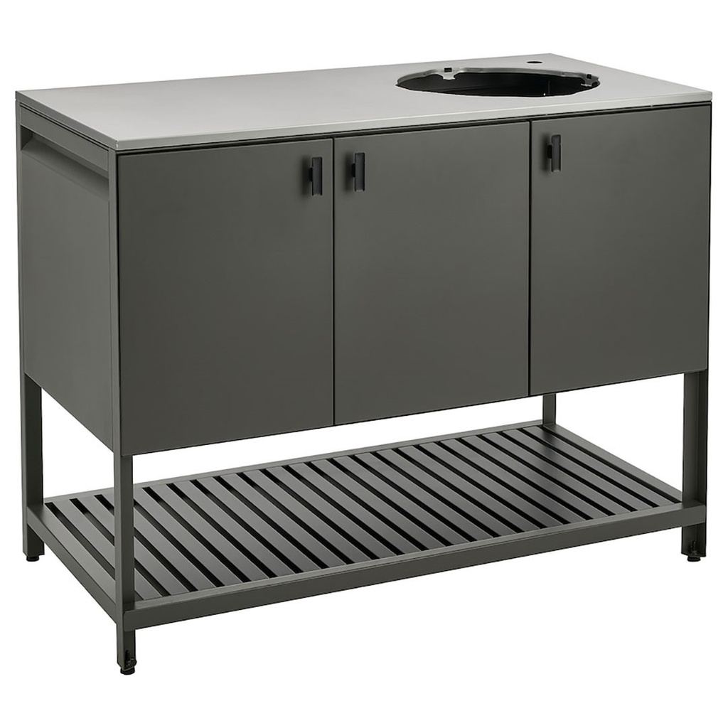 IKEA BÅTSKÄR Unit for Sink,Outdoor/Dark Grey,120x60 cm