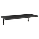 IKEA BERGSHULT/ KROKSHULT Wall Shelf, Brown-Black/ Anthracite, 80x30cm