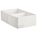 IKEA STUK Box with Compartments, White, 20x34x10 cm