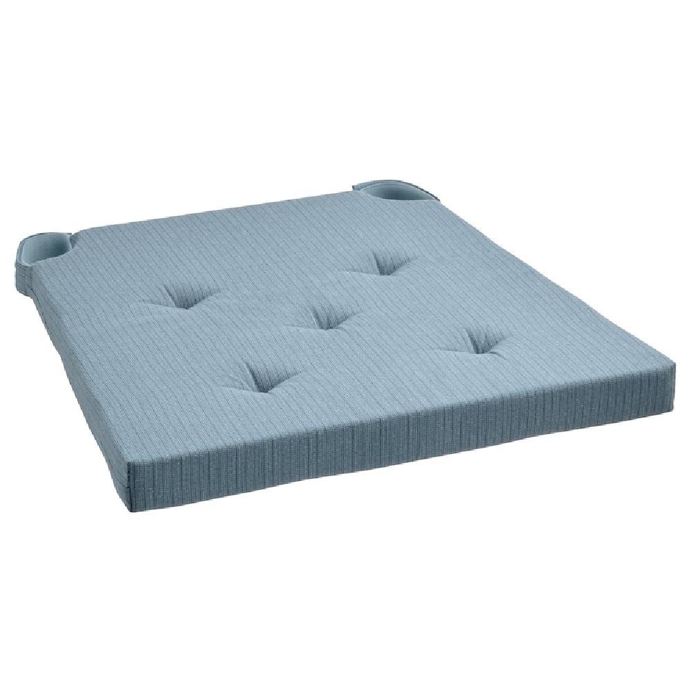 IKEA JUSTINA Chair Pad, Grey-Blue, 42/35x40x4 cm