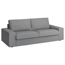 IKEA KIVIK Cover Three-Seat Sofa, Tibbleby Beige/Grey