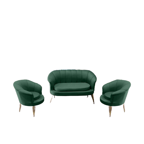 Rochester 2+1+1 Sofa Set, Green