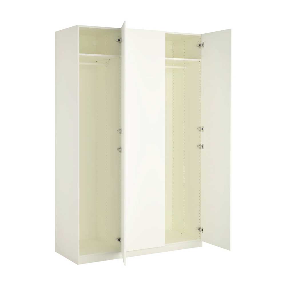 IKEA PAX Wardrobe, White-FORSAND White150X60X236 cm