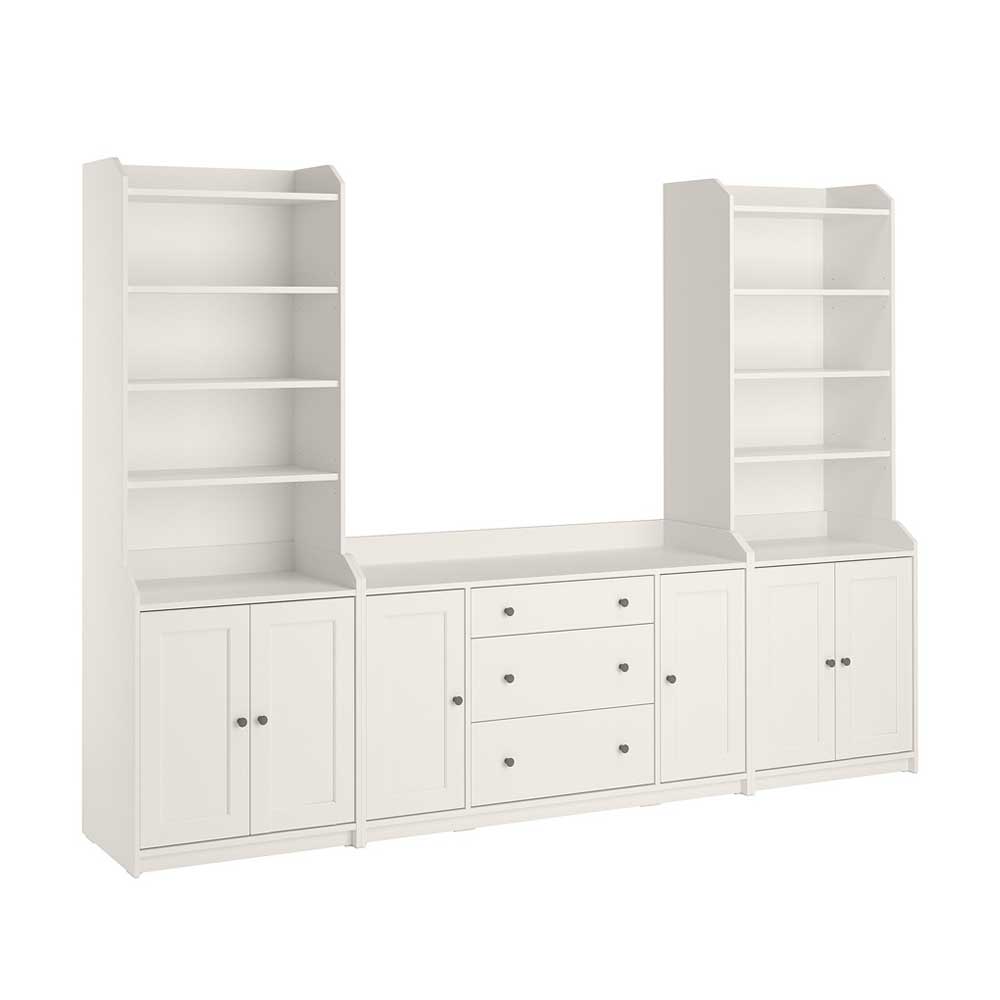 IKEA HAUGA Storage Combination White 279X46X199 cm