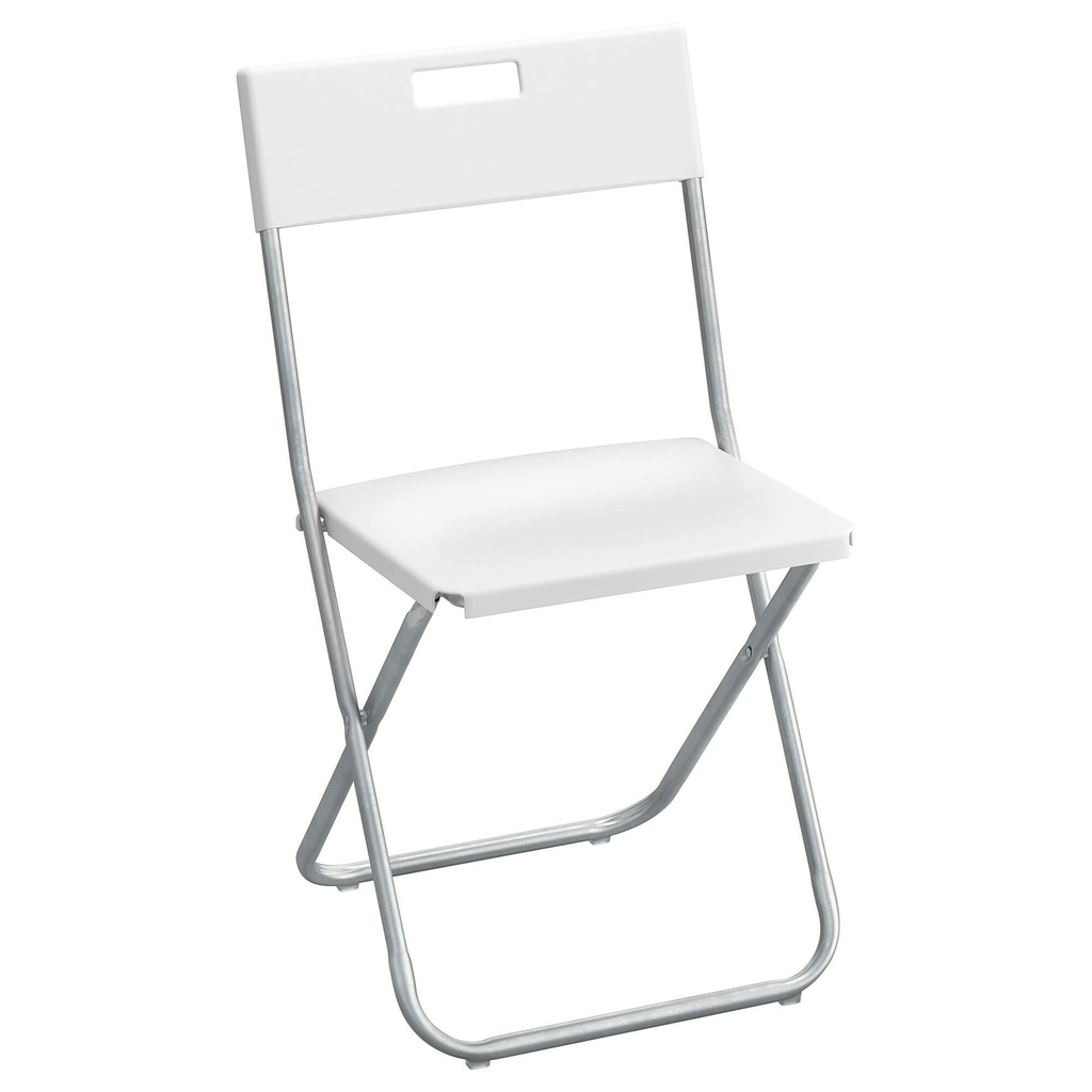 IKEA Gunde Folding Chair, White