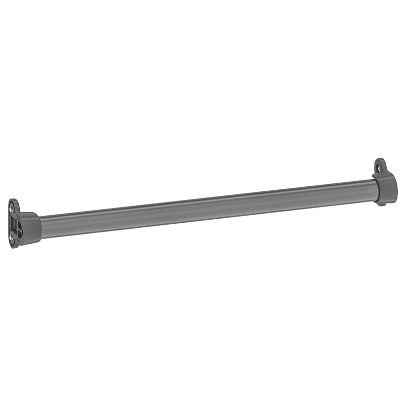 IKEA KOMPLEMENT Clothes Rail, Dark Grey 50cm