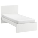 IKEA MALM Bed Frame, High, White, 90x200 cm