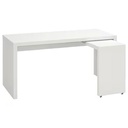 IKEA MALM Desk with Pull-out Panel, White