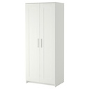 IKEA BRIMNES Wardrobe with 2 Doors, White