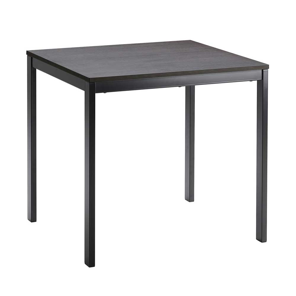 IKEA Vangsta Extendable Table, Black, Dark Brown, 80-120X70 cm