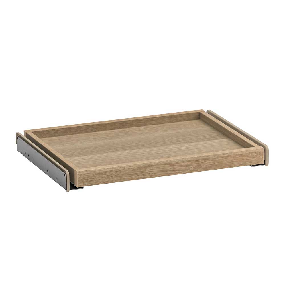 IKEA KOMPLEMENT Pull-out Tray, White Stained Oak Effect, 50X35 cm