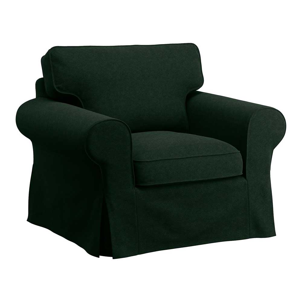 IKEA EKTORP Armchair Cover, Tallmyra Dark Green