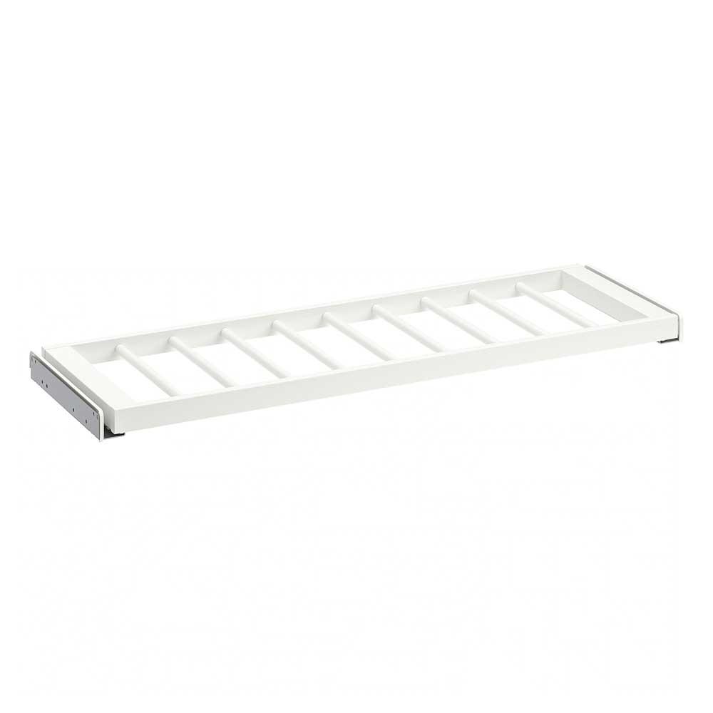 IKEA KOMPLEMENT Pull-out Trouser Hanger, White 100X35 cm