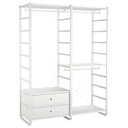 IKEA Elvarli 2 Sections, White -