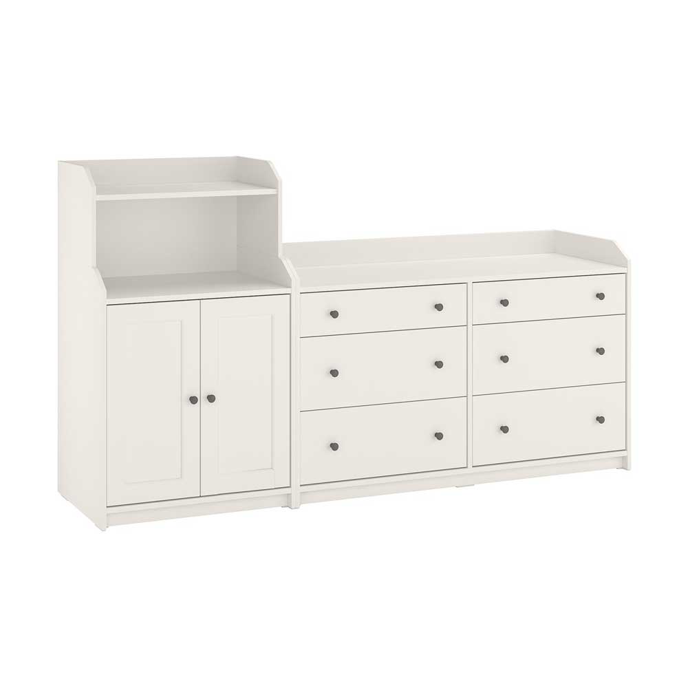 IKEA HAUGA Storage Combination White 208X116 cm