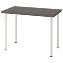 IKEA LINNMON - ADILS Desk Dark Grey, White 100X60 cm