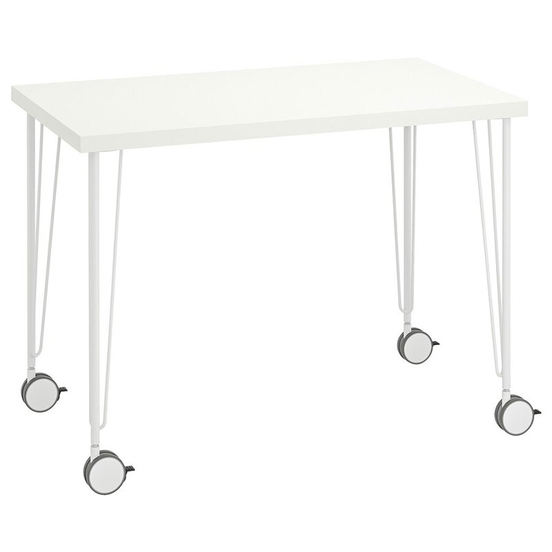 IKEA LINNMON / KRILLE Desk, White, 100x60 cm