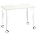 IKEA LINNMON / KRILLE Desk, White, 100x60 cm