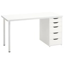 IKEA LAGKAPTEN - ALEX Desk White 140X60 cm