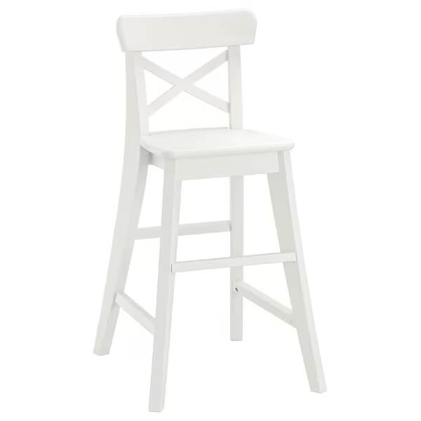 IKEA INGOLF Junior Chair, White