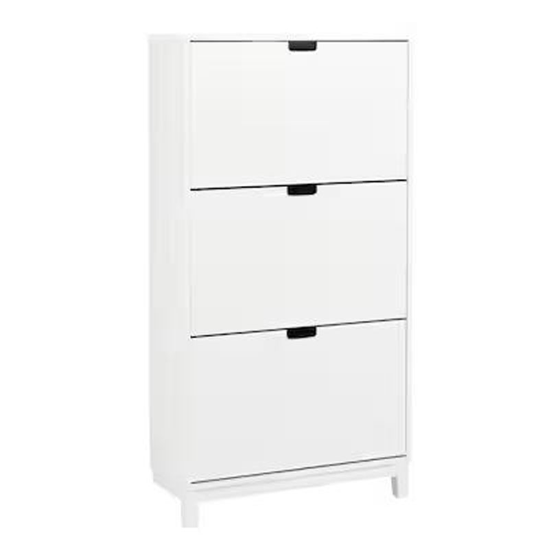 IKEA Stall Shoe Cabinet with 3 Compartments White