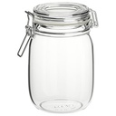 IKEA KORKEN Jar with Lid 1L