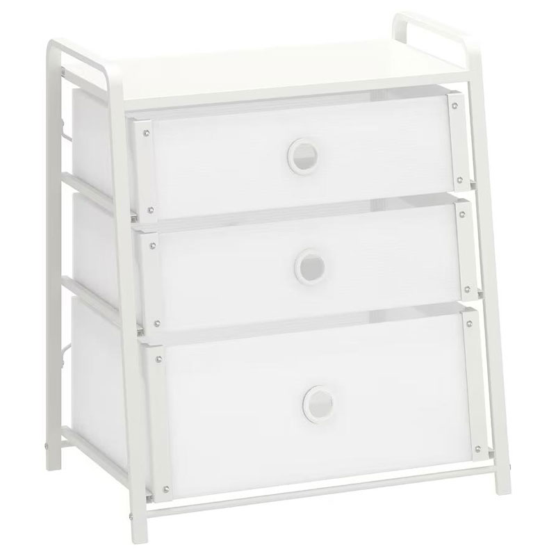 IKEA Lote Chest of 3 Drawers, White